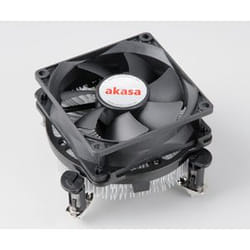 Akasa Dual socket value cooler Processeur Refroidisseur 8 cm Noir