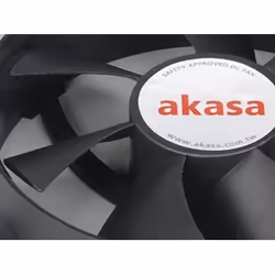 Akasa AK-959CU système de refroidissement d’ordinateur Processeur Refroidisseur 9,2 cm Noir, Argent