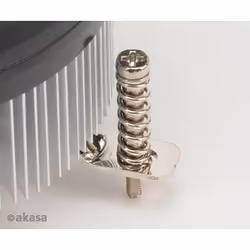 Akasa AK-CCE-7105EP système de refroidissement d'ordinateur Processeur Refroidisseur 9,2 cm Noir, Argent - Vue supplémentaire 4