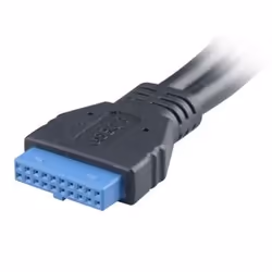 Akasa AK-CBUB09-15BK câble USB 2 x USB A Noir