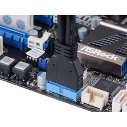 Akasa AK-CBUB09-15BK câble USB 2 x USB A Noir - Vue supplémentaire 4