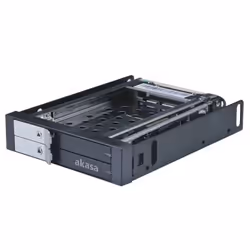 Akasa AK-IEN-03, 2.5", SATA, Noir, Acier inoxydable, 6 Gbit/s, 101,6 mm