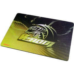 Akasa AK-MPD-02YL tapis de souris Noir, Jaune