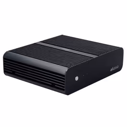 Akasa Euler, PC, Noir, Thin Mini-ITX, Aluminium, maison/bureau, Externe