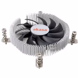 Akasa AK-CC7129BP01, Refroidisseur, 7,5 cm, 600 tr/min, 3000 tr/min, 30,75 dB, 23,45 cfm