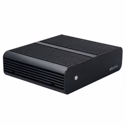 Akasa Euler, Small Form Factor (SFF), PC, Noir, Mini-ITX, Aluminium, 120 W