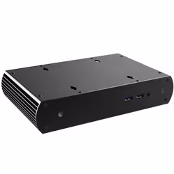 Akasa Tesla H, Small Form Factor (SFF), PC, Noir, UCFF, Aluminium, 2.5"