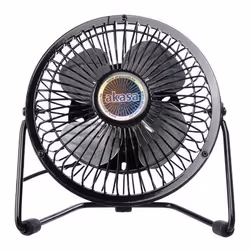 Akasa AK-UFN01-BK ventilateur Noir