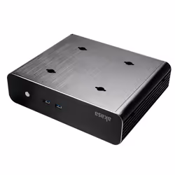 Akasa Euler S, Small Form Factor (SFF), PC, Noir, Mini-ITX, Aluminium, 2.5"