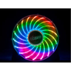 Akasa Vegas X7 Boitier PC Ventilateur Noir, Transparent