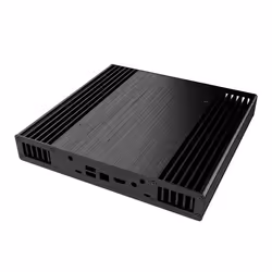 Akasa Plato X7, Small Form Factor (SFF), PC, Noir, UCFF, Aluminium, 2.5"
