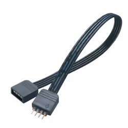 Akasa AK-CBLD01-50BK, Câble d'alimentation, Noir, 500 mm