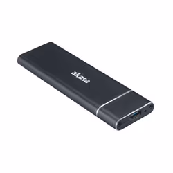 Akasa AK-ENU3M2-02 Boîtier de disques de stockage Enceinte ssd Noir M.2