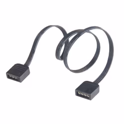 Akasa AK-CBLD06-30BK, Câble d'alimentation, Noir, 300 mm, 1 pièce(s)