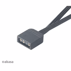 Akasa AK-CBLD08-12BK câble de signal 0,12 m Noir
