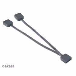 Akasa AK-CBLD08-12BK câble de signal 0,12 m Noir - Vue supplémentaire 4