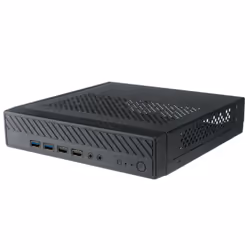 Akasa Cypher MX3, Mini Tower, PC, Noir, Thin Mini-ITX, SGCC, HDD, Énergie