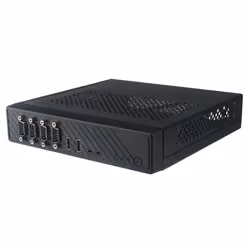 Akasa Cypher SPX, Mini Tower, PC, Noir, Thin Mini-ITX, SGCC, HDD, Énergie