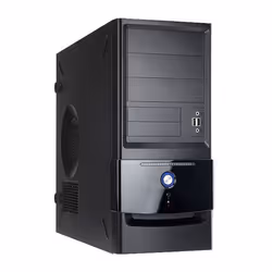 In Win C645, Midi Tower, PC, Noir, ATX, micro ATX, SECC, maison/bureau