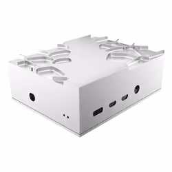 Akasa Gem, Facteur de forme ultra petit (USFF), PC, Blanc, MicroSD (TransFlash), 96 mm, 75,6 mm