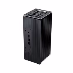 Akasa A-NUC52-M1B unité centrale Cube Noir 25 W