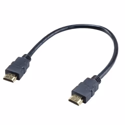 Akasa AK-CBHD25-30BK, 0,3 m, HDMI Type A (Standard), HDMI Type A (Standard), 18 Gbit/s, Noir