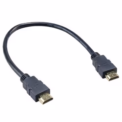 Akasa AK-CBHD25-30BK câble HDMI 0,3 m HDMI Type A (Standard) Noir