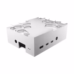 Akasa Gem Pro, Facteur de forme ultra petit (USFF), PC, Blanc, MicroSD (TransFlash), 96 mm, 75,6 mm
