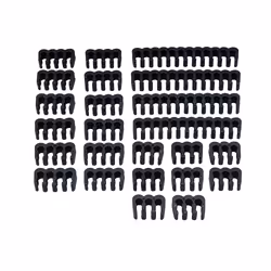 Akasa Kabelkamm Set - 3mm schwarz range-câbles et serre-câbles Noir