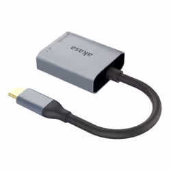 Akasa AK-CR-10BK lecteur de carte mémoire USB 3.2 Gen 2 (3.1 Gen 2) Type-C Noir, Argent - Vue supplémentaire 4