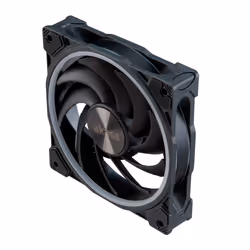 Akasa SOHO AR Boitier PC Dissipateur thermique/Radiateur 12 cm Noir, Transparent 1 pièce(s)
