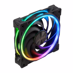 Akasa SOHO AR Boitier PC Dissipateur thermique/Radiateur 12 cm Noir, Transparent 1 pièce(s) - Vue supplémentaire 5