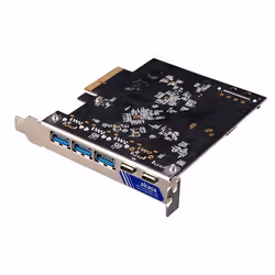 Akasa AK-PCCU3-09, USB Type-A, PCIe, PCIe 3.0, SATA 15 broches, PC, 10 Gbit/s