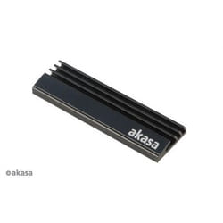 Akasa A-M2HS01-KT02 système de refroidissement d’ordinateur Disque électronique Dissipateur thermique/Radiateur Noir 1, 2
