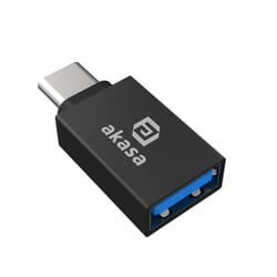 Akasa AK-CBUB62-KT02 changeur de genre de câble USB Type-C USB Type-A Noir