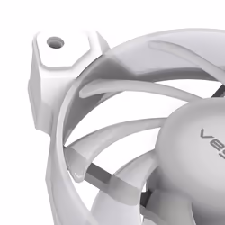 Akasa VEGAS A12 Boitier PC, Processeur Ventilateur 12 cm Blanc 1 pièce(s)