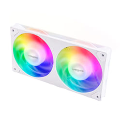 Akasa VEGAS A24 Boitier PC, Processeur Ventilateur 12 cm Blanc 1 pièce(s)