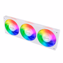 Akasa VEGAS A36, Ventilateur, 12 cm, 20,2 dB, 39 dB, 126,59 cfm, Blanc