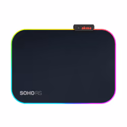 Akasa SOHO R Tapis de souris de jeu Noir