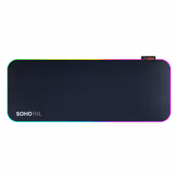 Akasa SOHO R Tapis de souris de jeu Noir