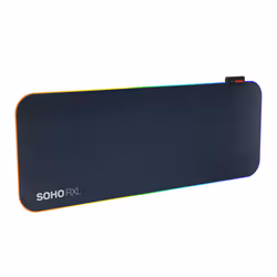 Akasa SOHO R Tapis de souris de jeu Noir