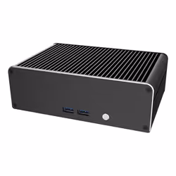 Akasa Newton CTN, Small Form Factor (SFF), PC, Noir, UCFF, Aluminium, HDD, Énergie