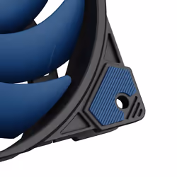 Akasa ALUCIA SC Boitier PC, Processeur Ventilateur 12 cm Noir, Bleu 1 pièce(s) - Vue supplémentaire 5