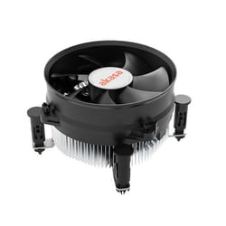 Akasa AK-CC6603EP01 système de refroidissement d’ordinateur Processeur Dissipateur thermique/Radiateur 9,5 cm Aluminium, Noir 1 pièce(s)