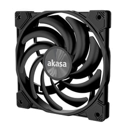 Akasa Alucia XS12 Boitier PC Dissipateur thermique/Radiateur Noir 1 pièce(s)