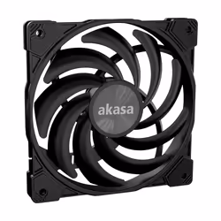 Akasa Alucia XS12 Boitier PC Dissipateur thermique/Radiateur Noir 1 pièce(s)