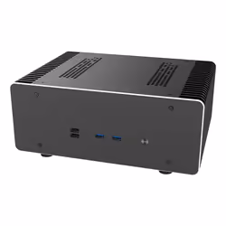 Akasa Maxwell Pro Plus, Small Form Factor (SFF), PC, Noir, Mini-ITX, Aluminium, Cuivre, HDD, Énergie