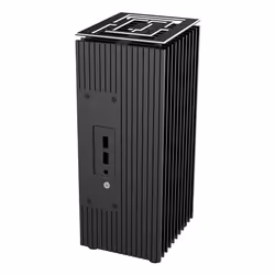 Akasa Turing WS, Small Form Factor (SFF), PC, Noir, UCFF, Aluminium, maison/bureau