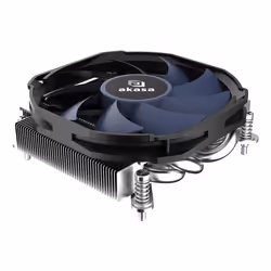 Akasa ALUCIA H4i, Refroidisseur d'air, 9,2 cm, 800 tr/min, 3600 tr/min, 17 dB, Noir