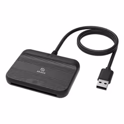 Akasa AK-CR-14BK, USB 2.0, Noir